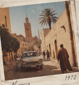 Imagined street scene